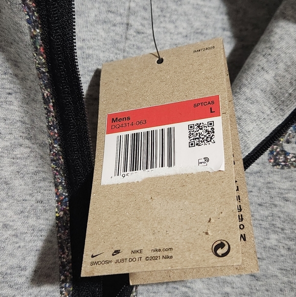 Nike 1/2 Zip Pullover Sweater (Move to Zero) Men's Large - Picture 10 of 11